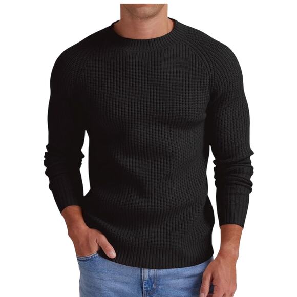 Sail Wind Mens 2XL Black Crewneck Sweater Pullover NWT - Picture 4 of 8